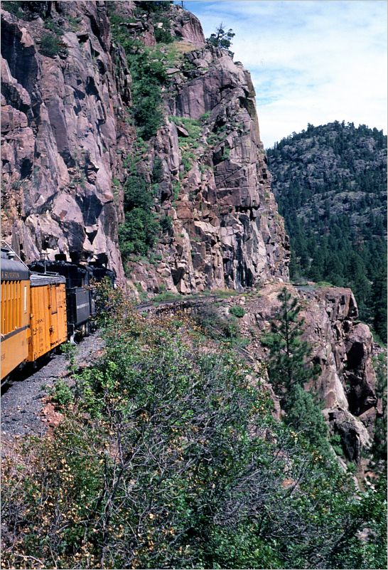 Durango Silverton train with Ron Char Chad Darcy